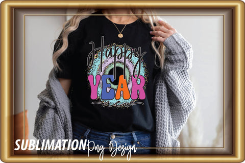 Happy New Year Sublimation Sublimation Creativeart88 