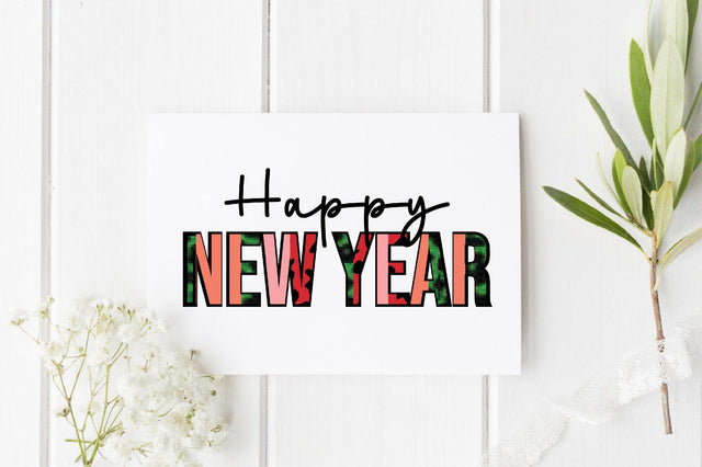 Happy new year Sublimation Sublimation SVGista 