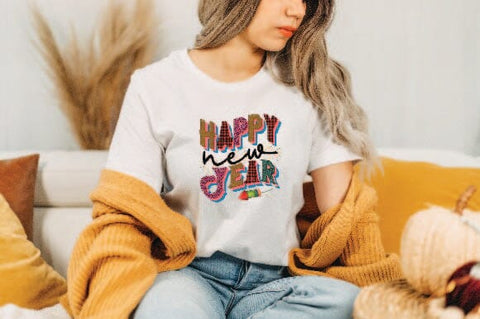 Happy New Year Sublimation SVGArt 