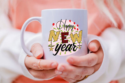 Happy new year Sublimation SVGArt 