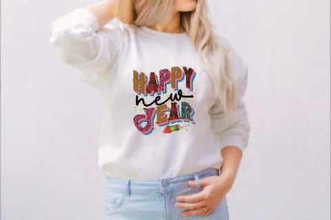 Happy New Year Sublimation SVGArt 