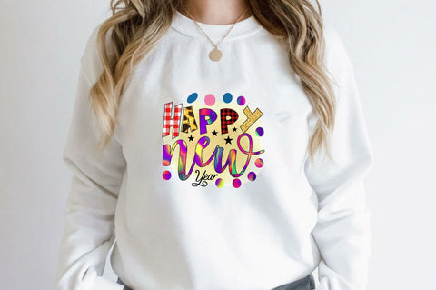 Happy new year Sublimation SVGArt 