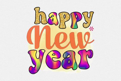 happy new year Sublimation SVGArt 