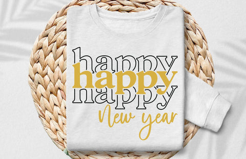 Happy New Year SVG Bundle - Happy New Year 2024 SVG, Hello 2024 SVG, 2024 New Year SVG, New Year Shirt SVG, Happy New Year PNG SVG GraphicsTreasures 