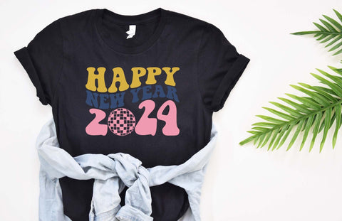 Happy New Year SVG Bundle - Happy New Year 2024 SVG, Hello 2024 SVG, 2024 New Year SVG, New Year Shirt SVG, Happy New Year PNG SVG GraphicsTreasures 