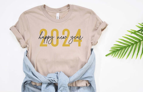 Happy New Year SVG Bundle - Happy New Year 2024 SVG, Hello 2024 SVG, 2024 New Year SVG, New Year Shirt SVG, Happy New Year PNG SVG GraphicsTreasures 