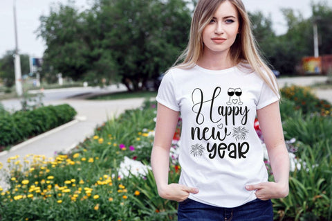 Happy New Year SVG Bundle SVG DESIGNISTIC 