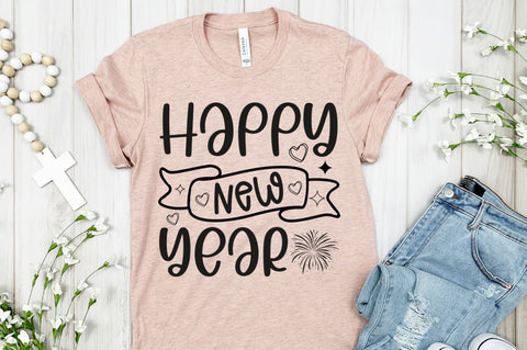 Happy New Year SVG Bundle SVG DESIGNISTIC 