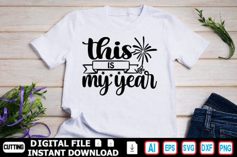 Happy New Year SVG Bundle Vol. 1 SVG Craftlabsvg24 