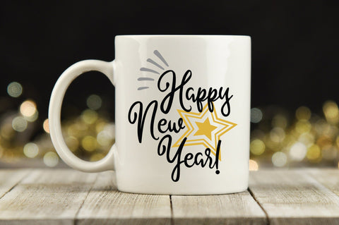 Happy New Year SVG Cut File SVG Old Market 