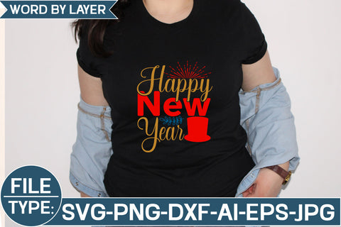 Happy New Year SVG Cut File SVG Studio Innate 