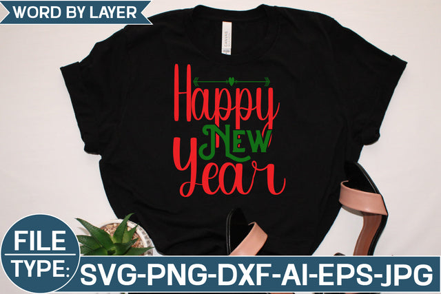 Happy New Year SVG Cut File SVG Studio Innate 