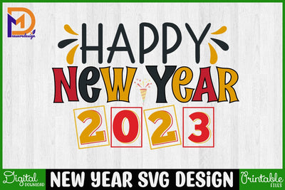 Happy New Year Svg Design SVG SH_Tee store 