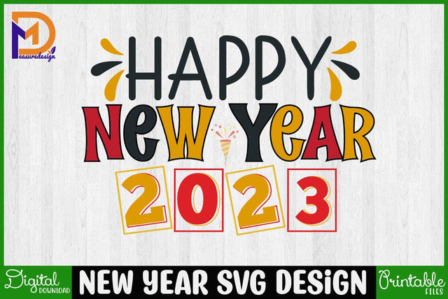 Happy New Year Svg Design SVG SH_Tee store 