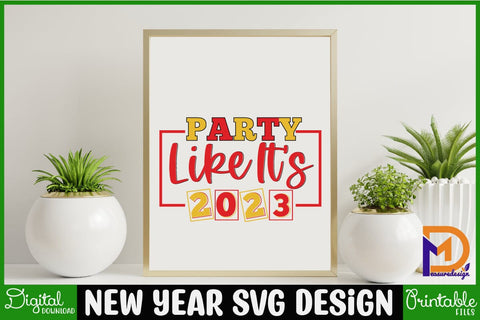 Happy New Year Svg Design SVG SH_Tee store 