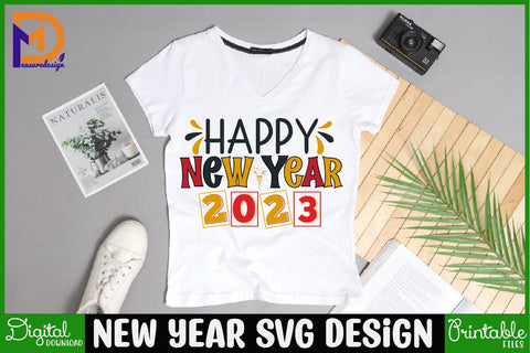 Happy New Year Svg Design SVG SH_Tee store 