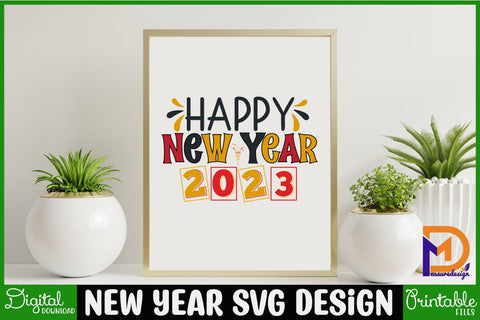 Happy New Year Svg Design SVG SH_Tee store 