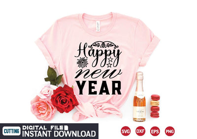 happy new year SVG designer krishna 