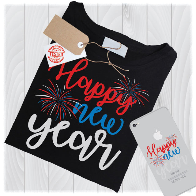 Happy New Year SVG Files for Cricut Designs | Merry Christmas SVG Files SVG My Sew Cute Boutique 