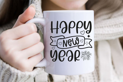 Happy new year SVG, Happy new year SVG DESIGNISTIC 