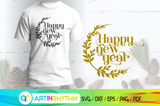 Happy new year svg, new year 2021 svg, SVG Artinrhythm shop 