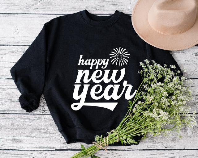 Happy New Year svg, New Years svg, New Years Eve svg, Fireworks svg, New Years Shirt svg, 2022 svg, Holiday Svg, Champagne Svg, Party SVG Fauz 