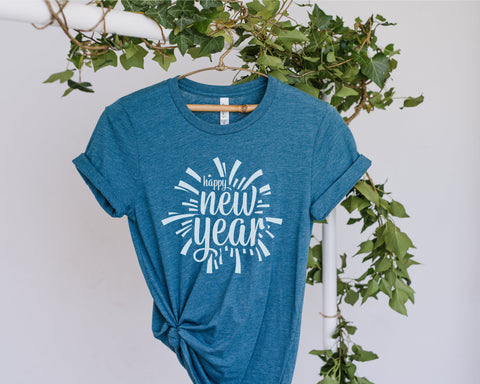 Happy New Year svg, New Years svg, New Years Eve svg, Fireworks svg, New Years Shirt svg, 2022 svg, Holiday Svg, Champagne Svg, Party svg SVG Fauz 