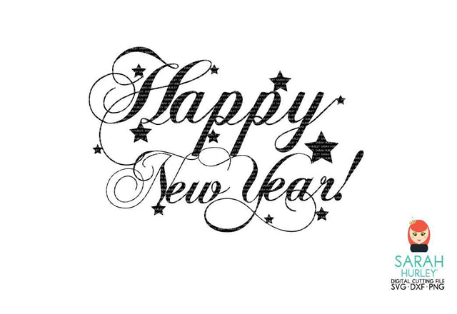 Happy New Year SVG Sarah Hurley 