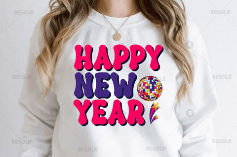 Happy new year SVG Sublimation Regulrcrative 