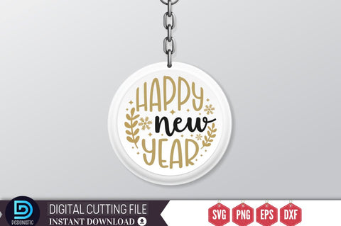 happy new year SVG SVG DESIGNISTIC 