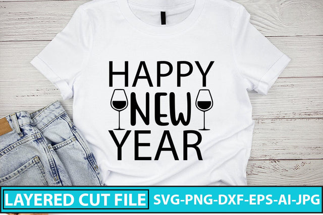 Happy New Year SVG SVG Syaman 