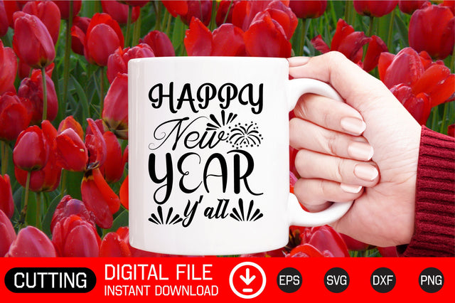 Happy New Year Y’all SVG CraftlabSvg29 