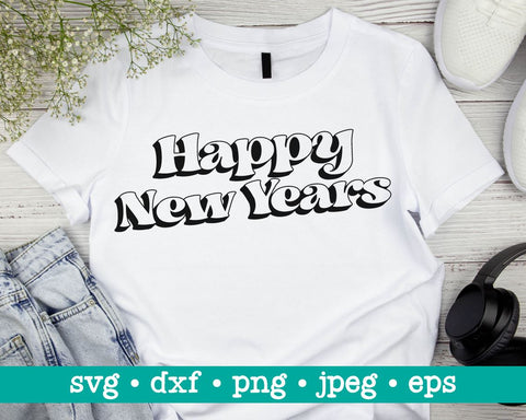 Happy new years svg, 2023 new year png, New year svg, Merry christmas svg, Christmas shirt svg, Merry christmas, Christmas gift 2023 SVG MAKStudion 
