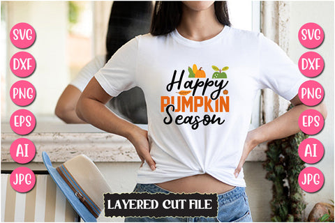 Happy October SVG Cut File SVG Newmockups 