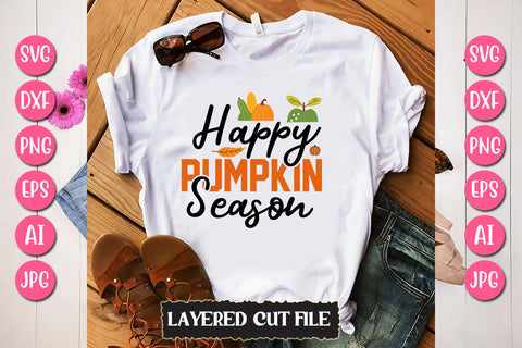 Happy October SVG Cut File SVG Newmockups 