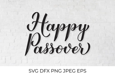 Happy Passover calligraphy hand lettering SVG SVG LaBelezoka 