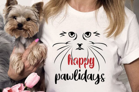 Happy Paw Lidays SVG Angelina750 