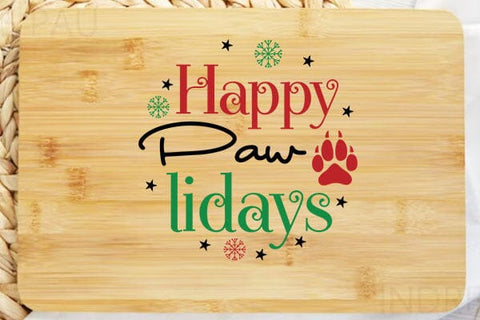 happy paw lidays SVG Angelina750 