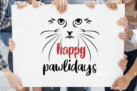 Happy Paw Lidays SVG Angelina750 