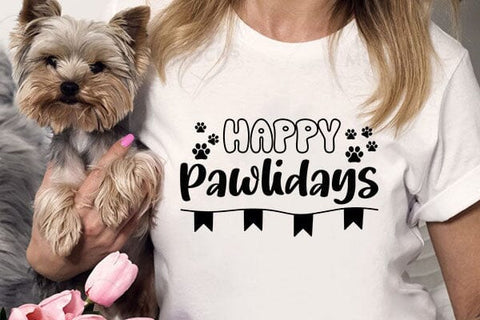 Happy Pawlidays SVG Angelina750 