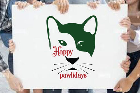 Happy Pawlidays SVG Angelina750 