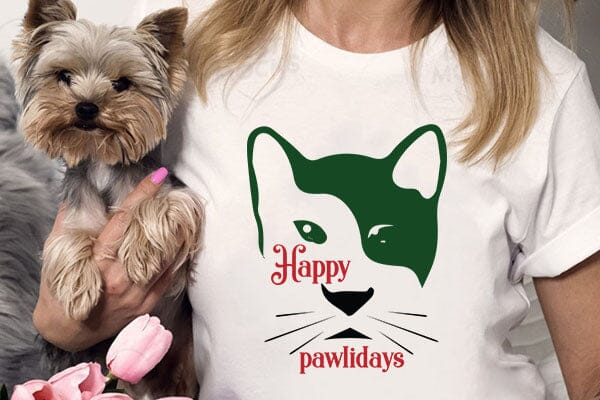 Happy Pawlidays SVG Angelina750 