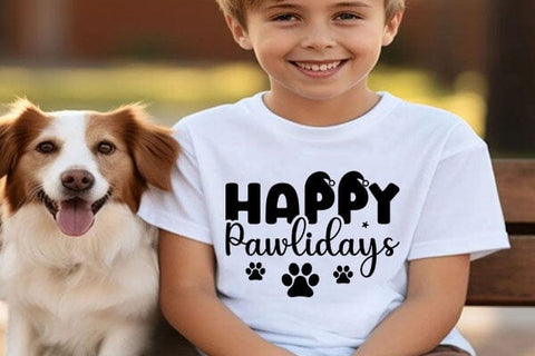 Happy Pawlidays SVG Angelina750 