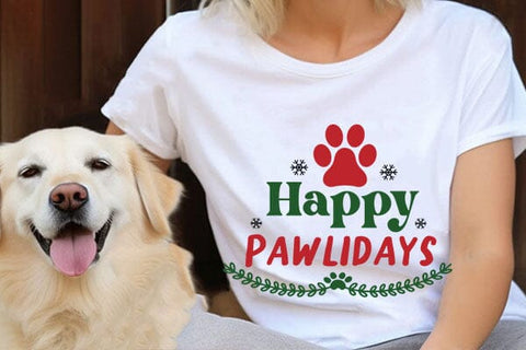 Happy Pawlidays SVG Angelina750 
