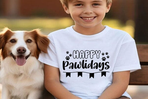 Happy Pawlidays SVG Angelina750 
