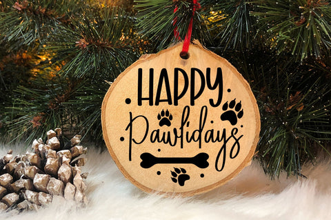 Happy pawlidays SVG Design SVG Regulrcrative 