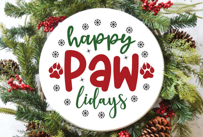 Happy Pawlidays SVG md faruk hossain 