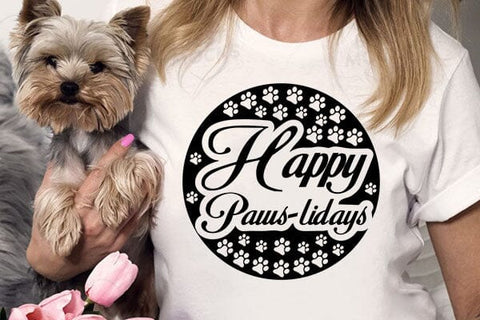 Happy Paws-lidays SVG Angelina750 