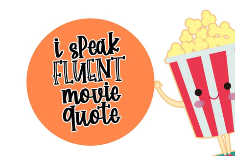 Happy Popcorn - Handwritten Font Font Dm Letter Studio 