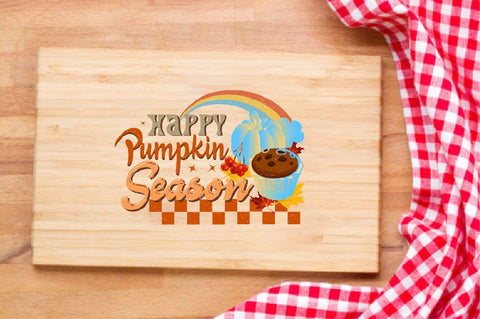 Happy pumpkin season Sublimation SVGArt 